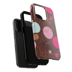 Spiral Pop iPhone Case | Brown