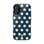 Big Polka Dot | Blue and Cream