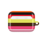 Berry Citrus Stripe AirPods Case