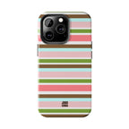 Sweet Candy Stripes iPhone Case
