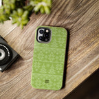 Holiday Knit | Green iPhone Case