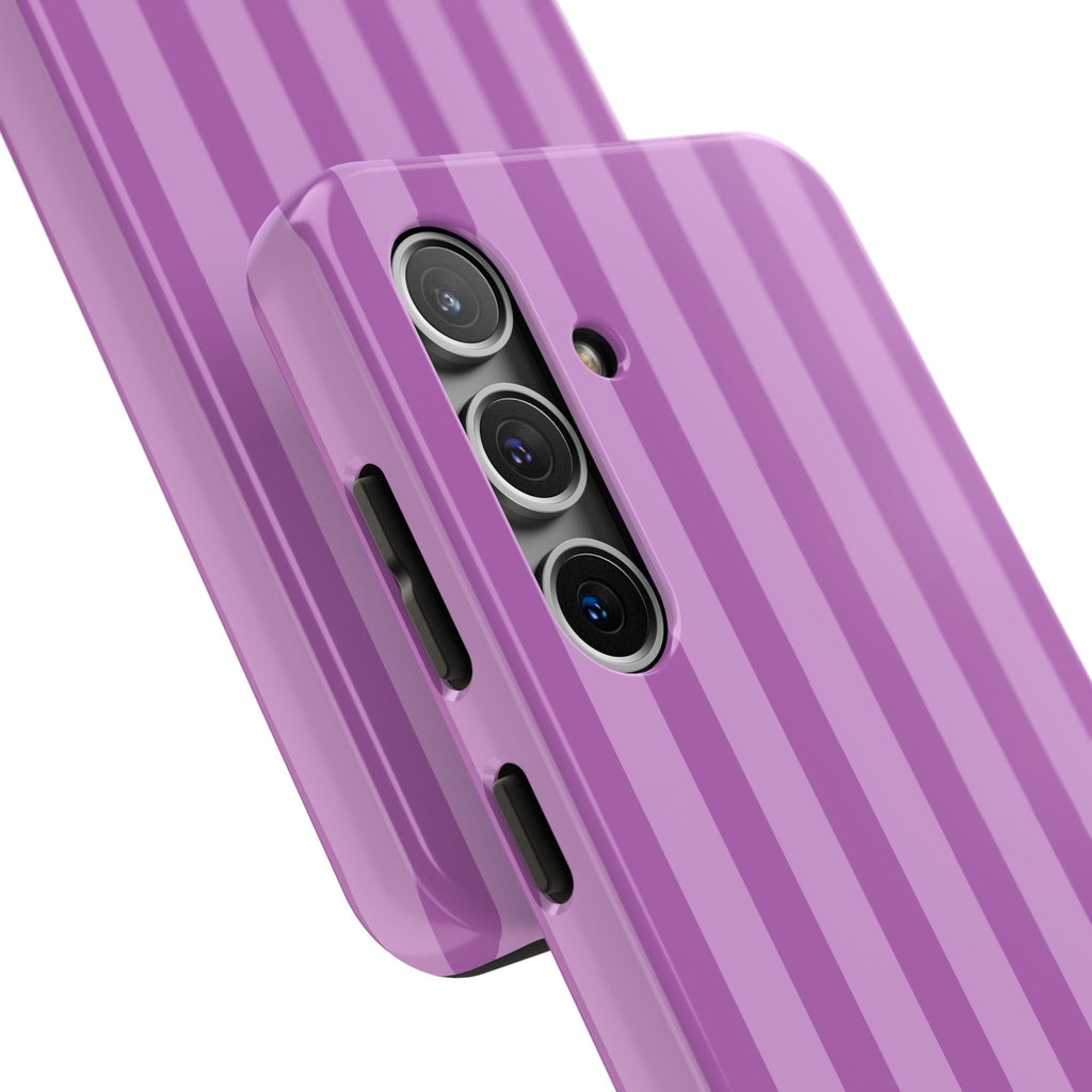 Bold Stripes iPhone Case | Plum