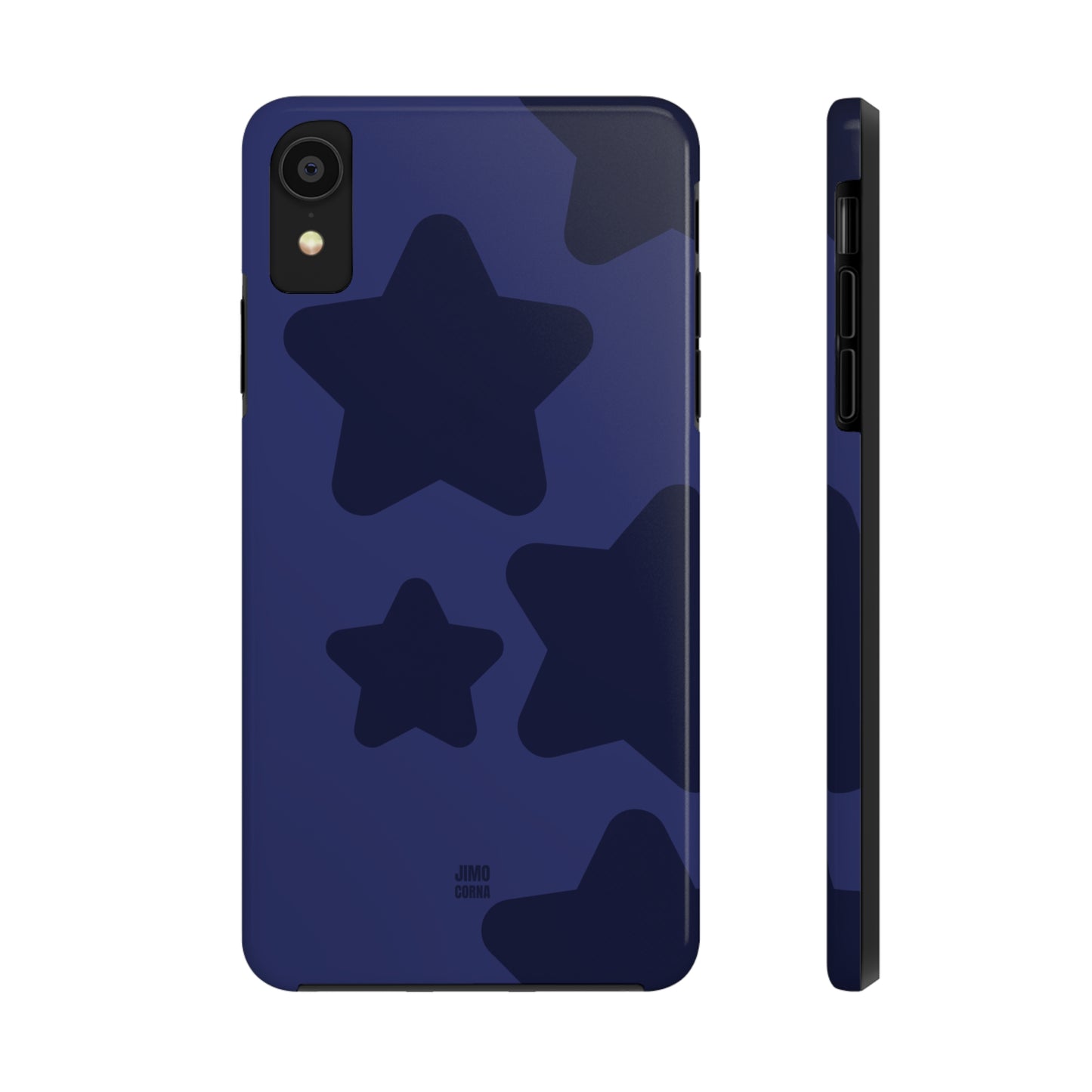 Navy Blue Bold Stars