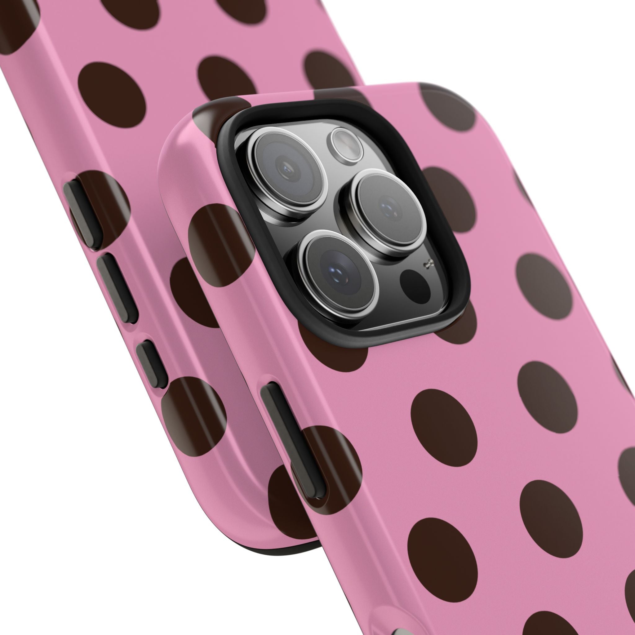 Big Polka Dot | Pink and Black