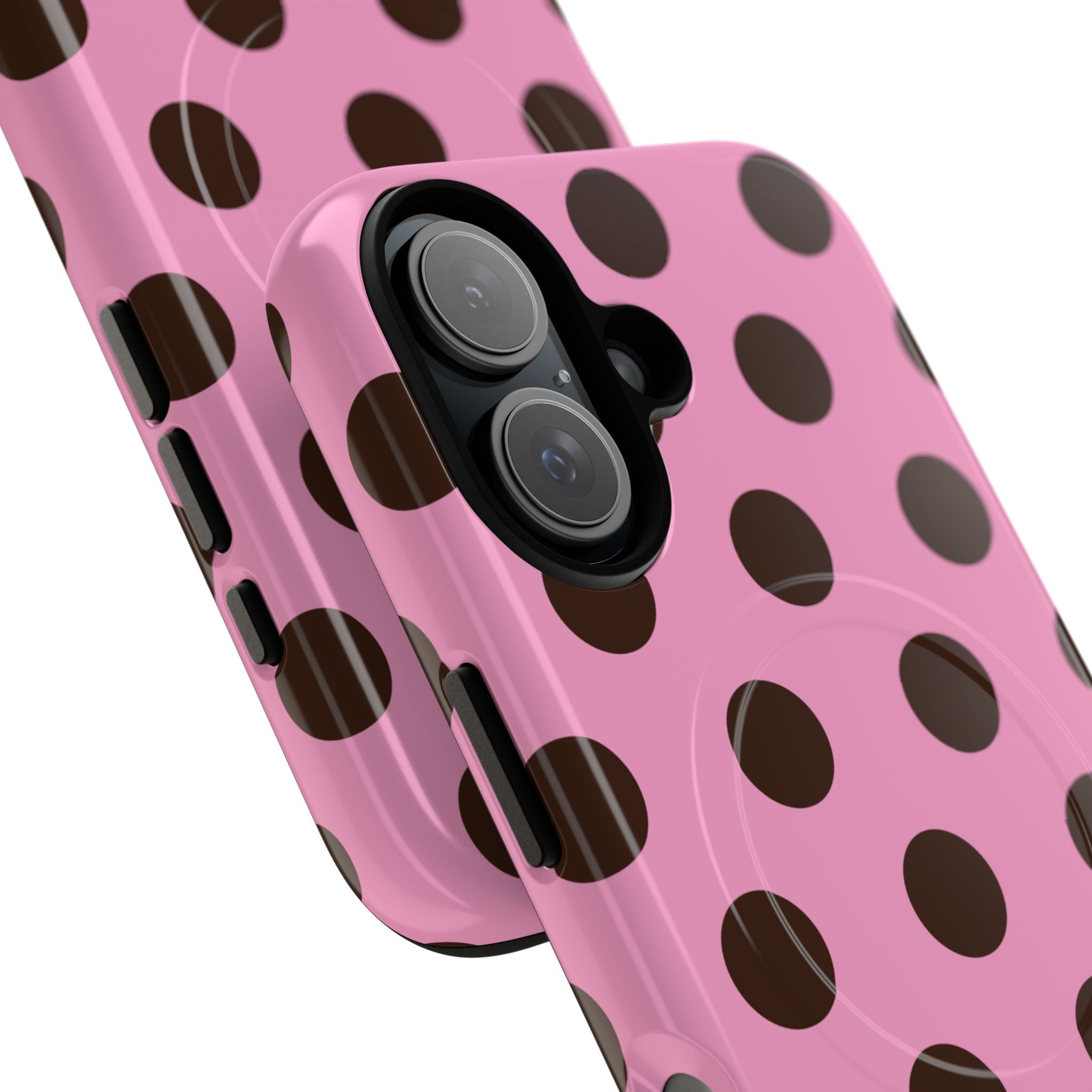 Big Polka Dot | Pink and Black