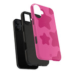 Hot Pink Bold Stars