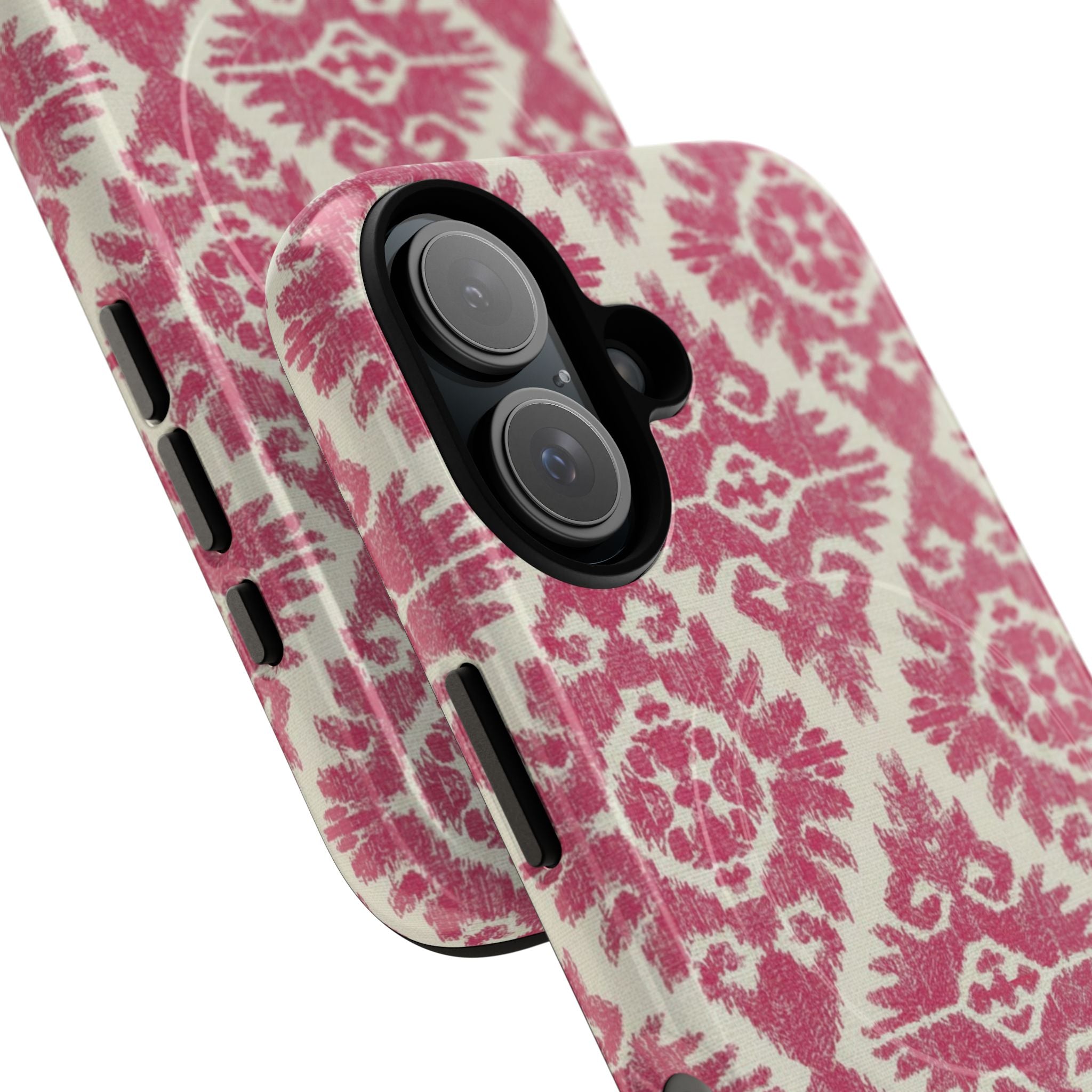 Damask MagSafe iPhone Case | Pink