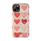 Sweetheart Patchwork iPhone Case