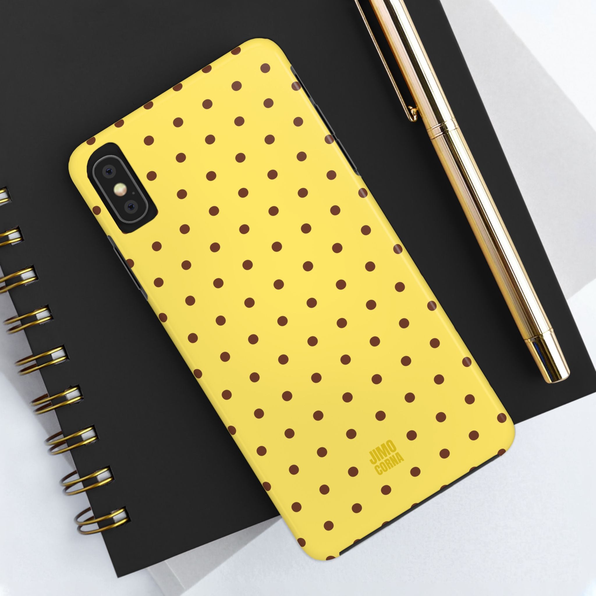 Polka Dot | Yellow and Brown