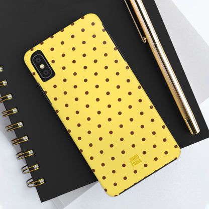 Polka Dot | Yellow and Brown