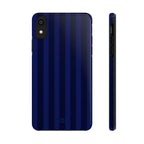 Navy Blue Bold Stripes