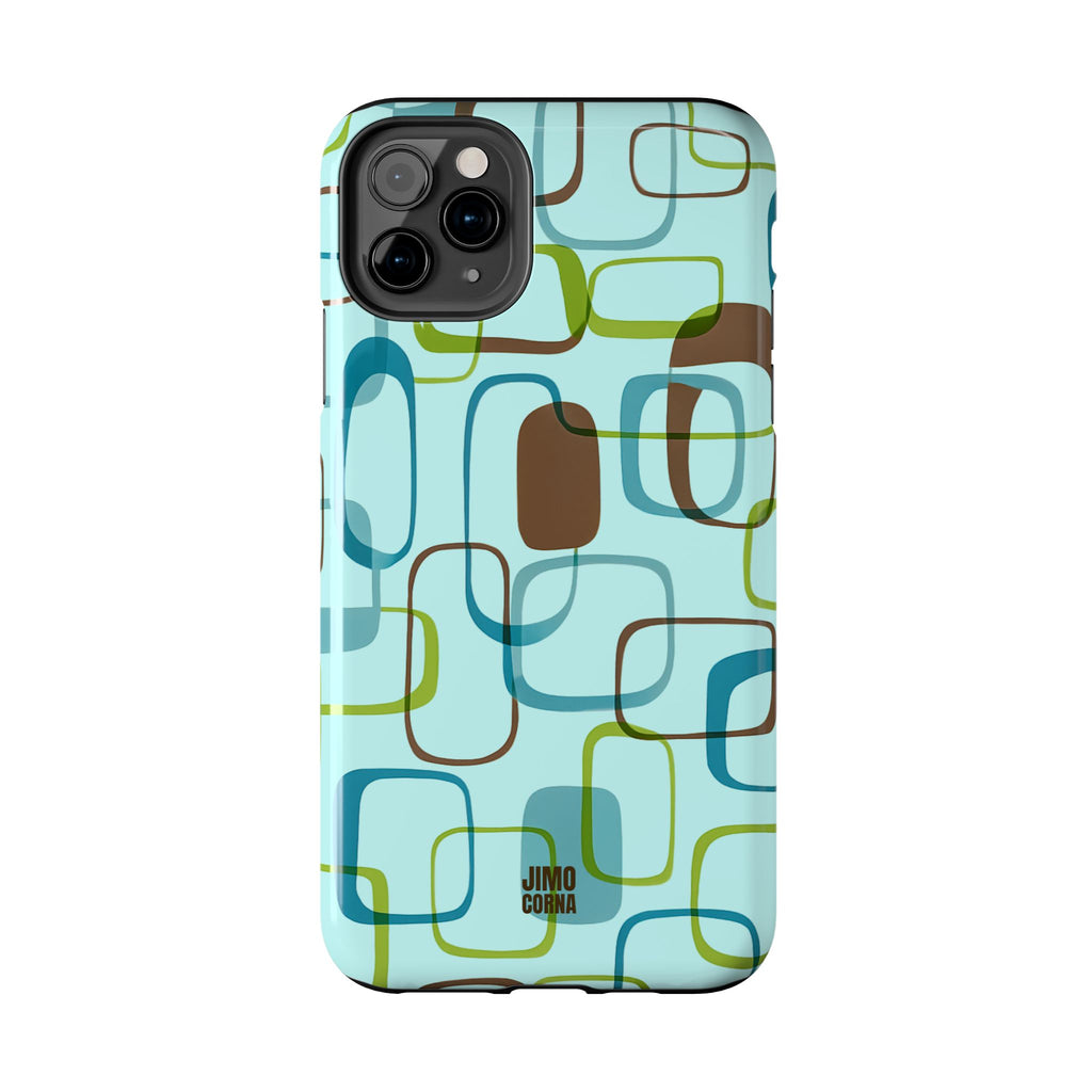 Coast Blocks iPhone Case | Mint