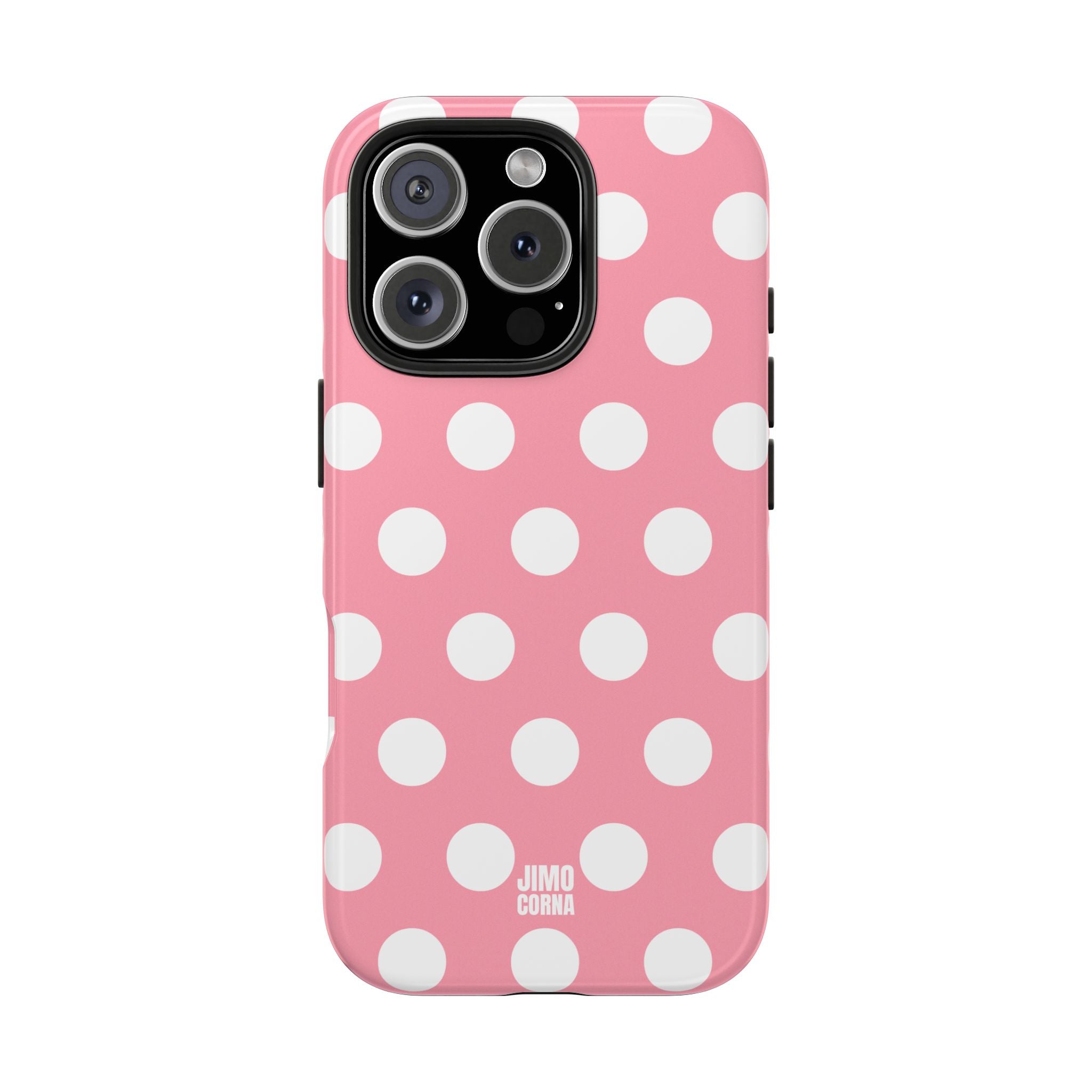 Big Polka Dot | Pink and White