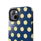 Big Polka Dot | Blue and Cream