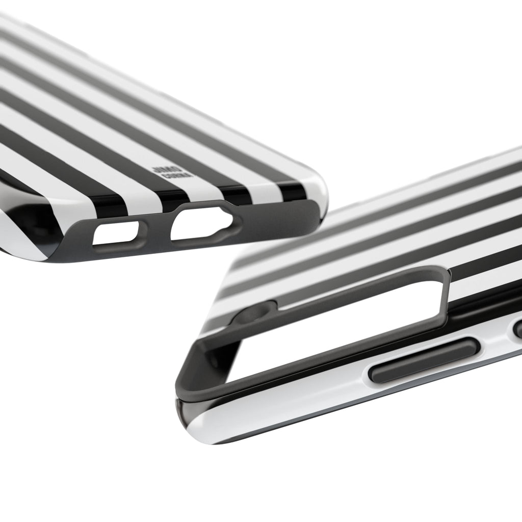 Bold Stripes Samsung Galaxy Case | Black and White