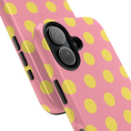 Big Polka Dot | Pink and Yellow
