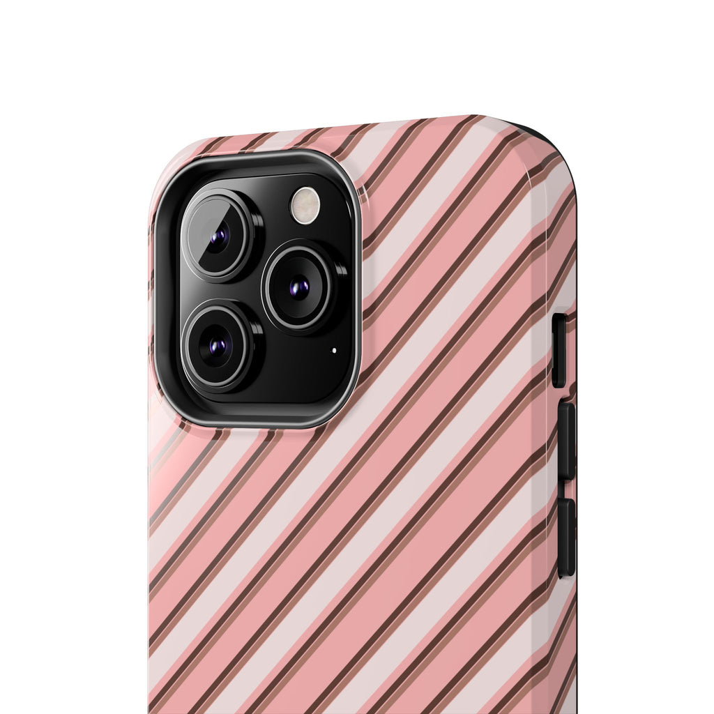 Angelina Stripes | Pink - iPhone Case