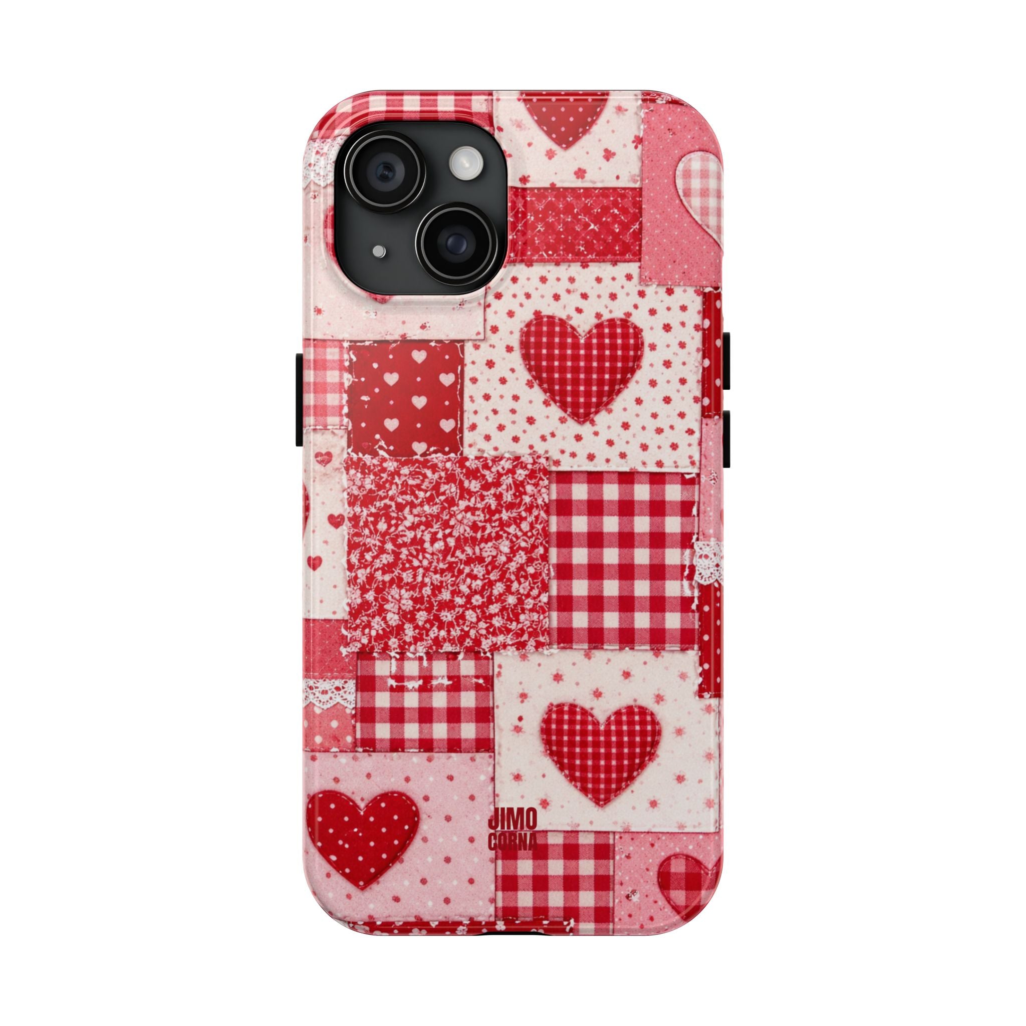 Patchwork Heart iPhone Case