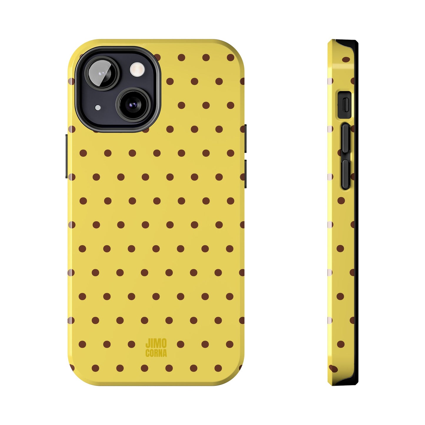Polka Dot | Yellow and Brown