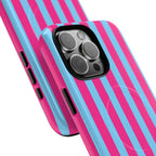Bold Stripes MagSafe iPhone Case | Cotton Candy