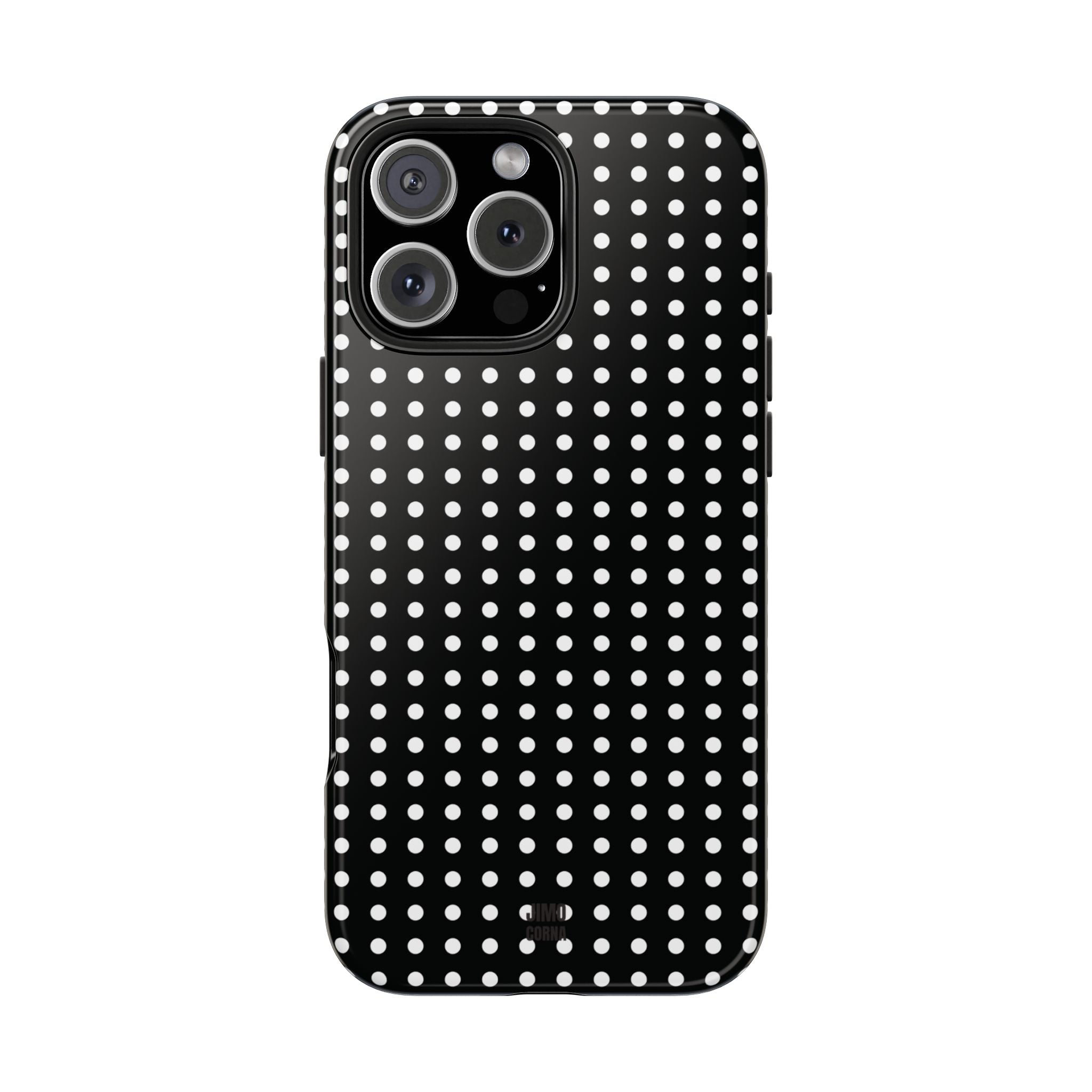 Black Polka Dot