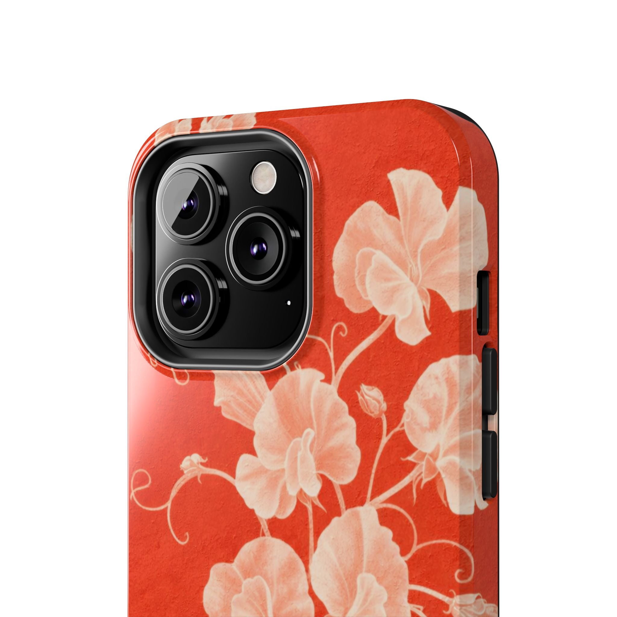 Red Flora iPhone Case