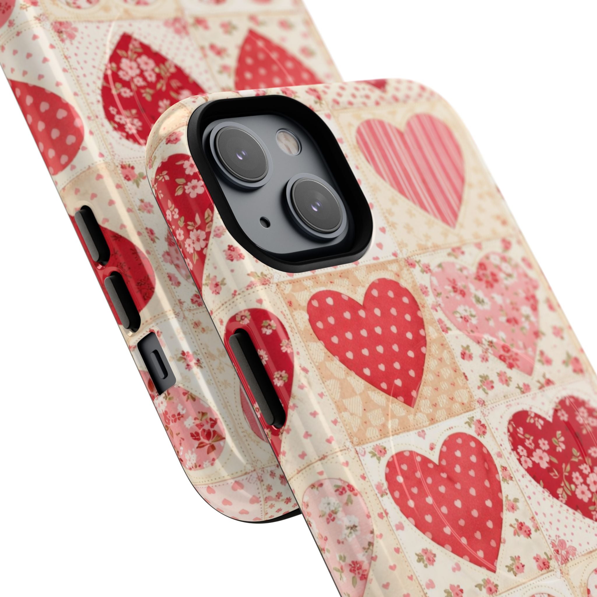 Sweetheart Patchwork MagSafe iPhone Case