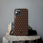 Polka Dot | Brown and Blue