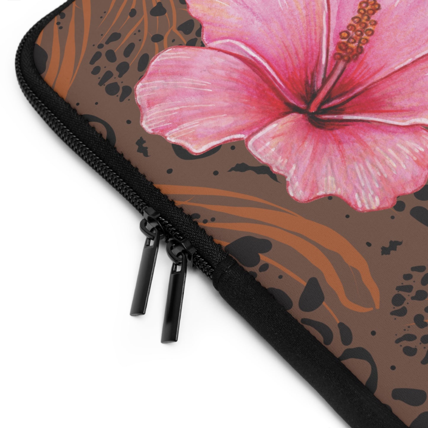 Feisty Leopard Tamed Laptop Sleeve