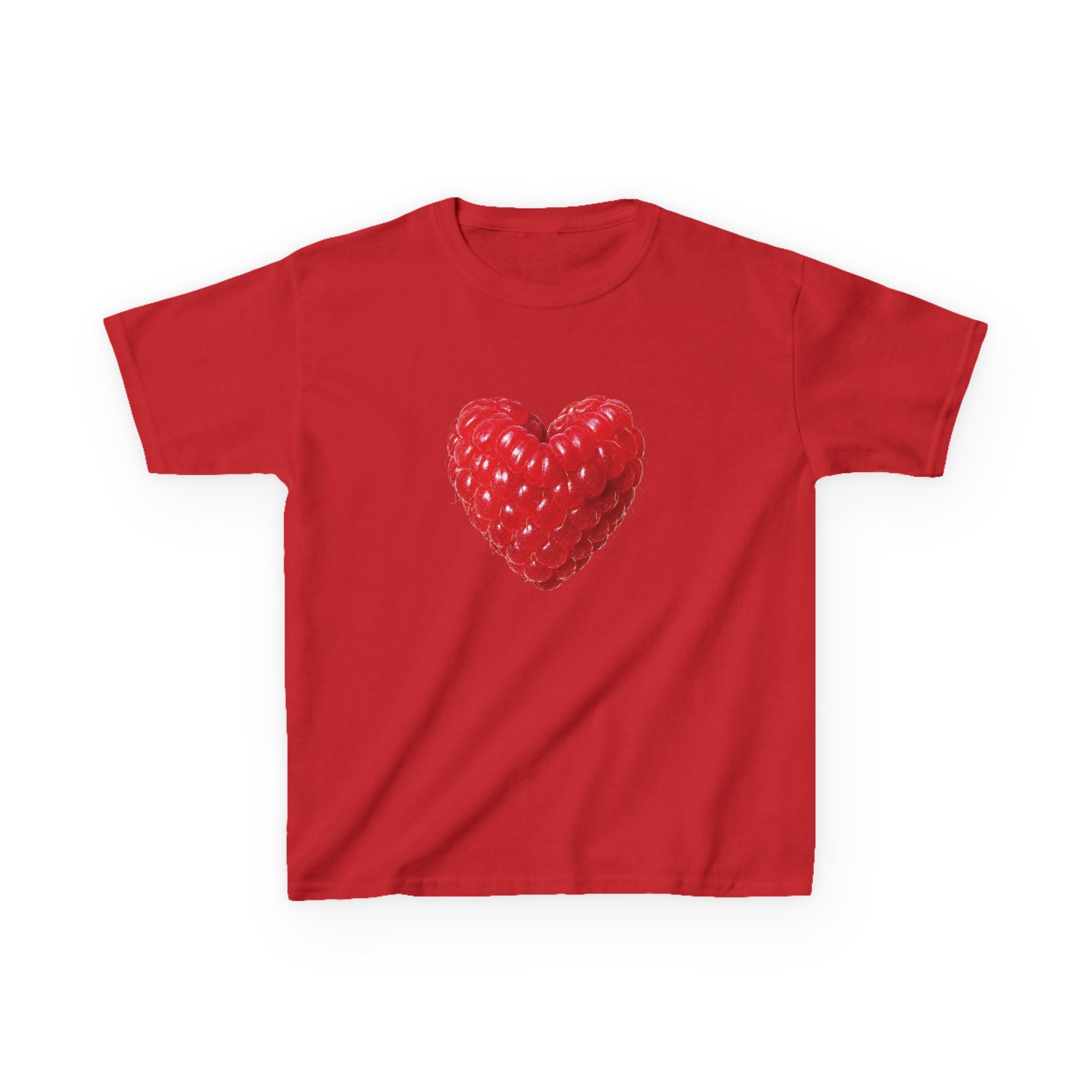 Heart Raspberry Baby Tee