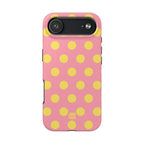 Big Polka Dot | Pink and Yellow