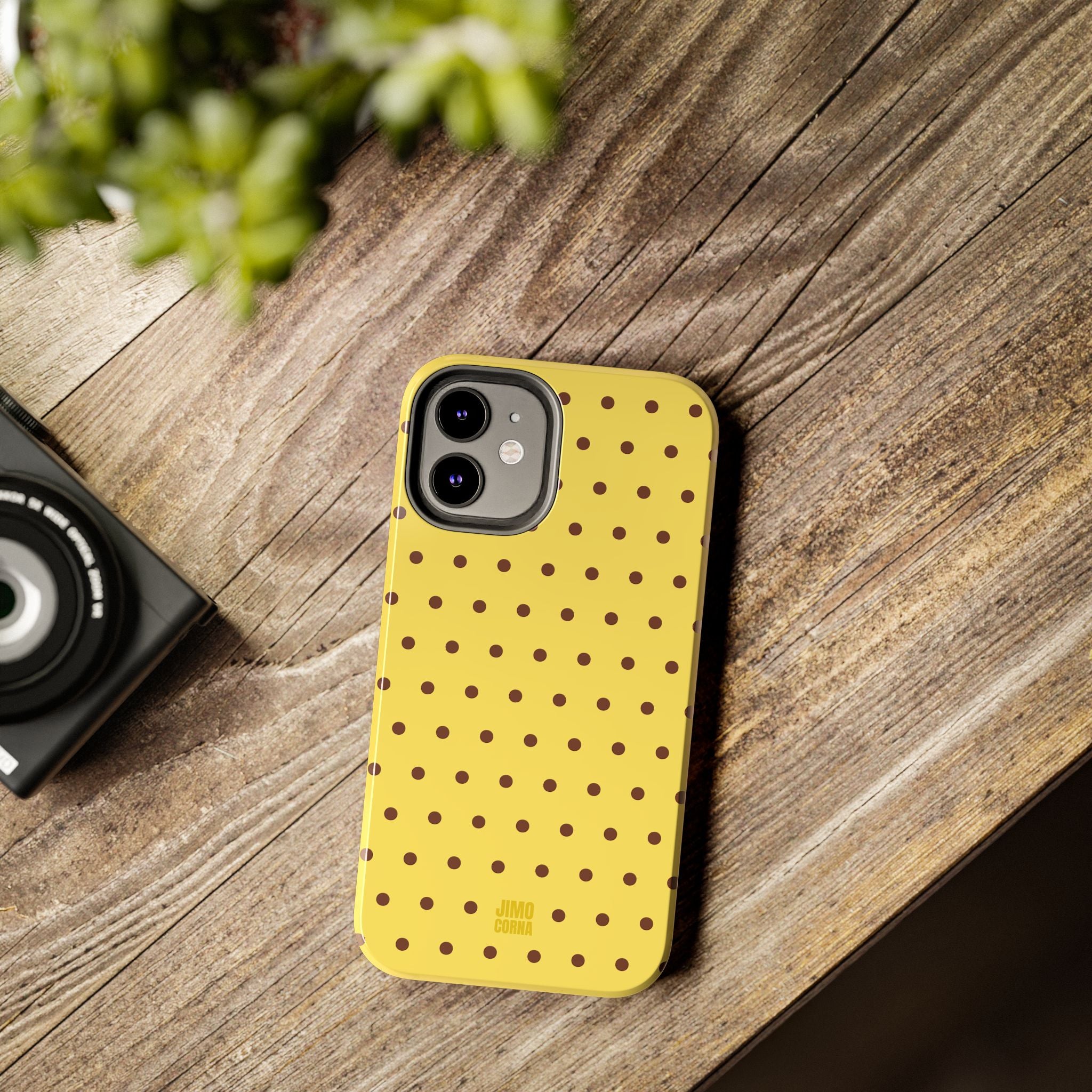 Polka Dot | Yellow and Brown