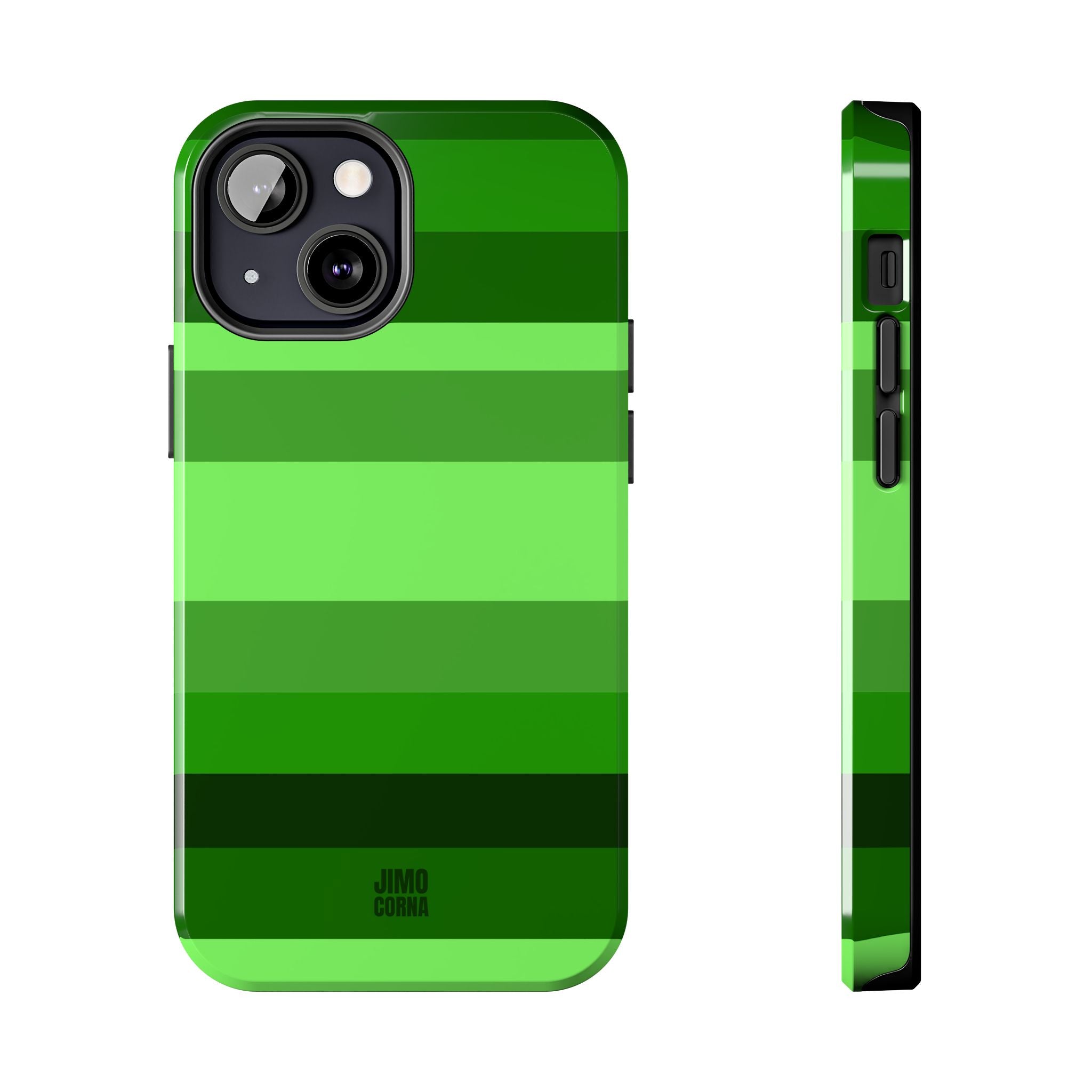 Matcha Stripe iPhone Case