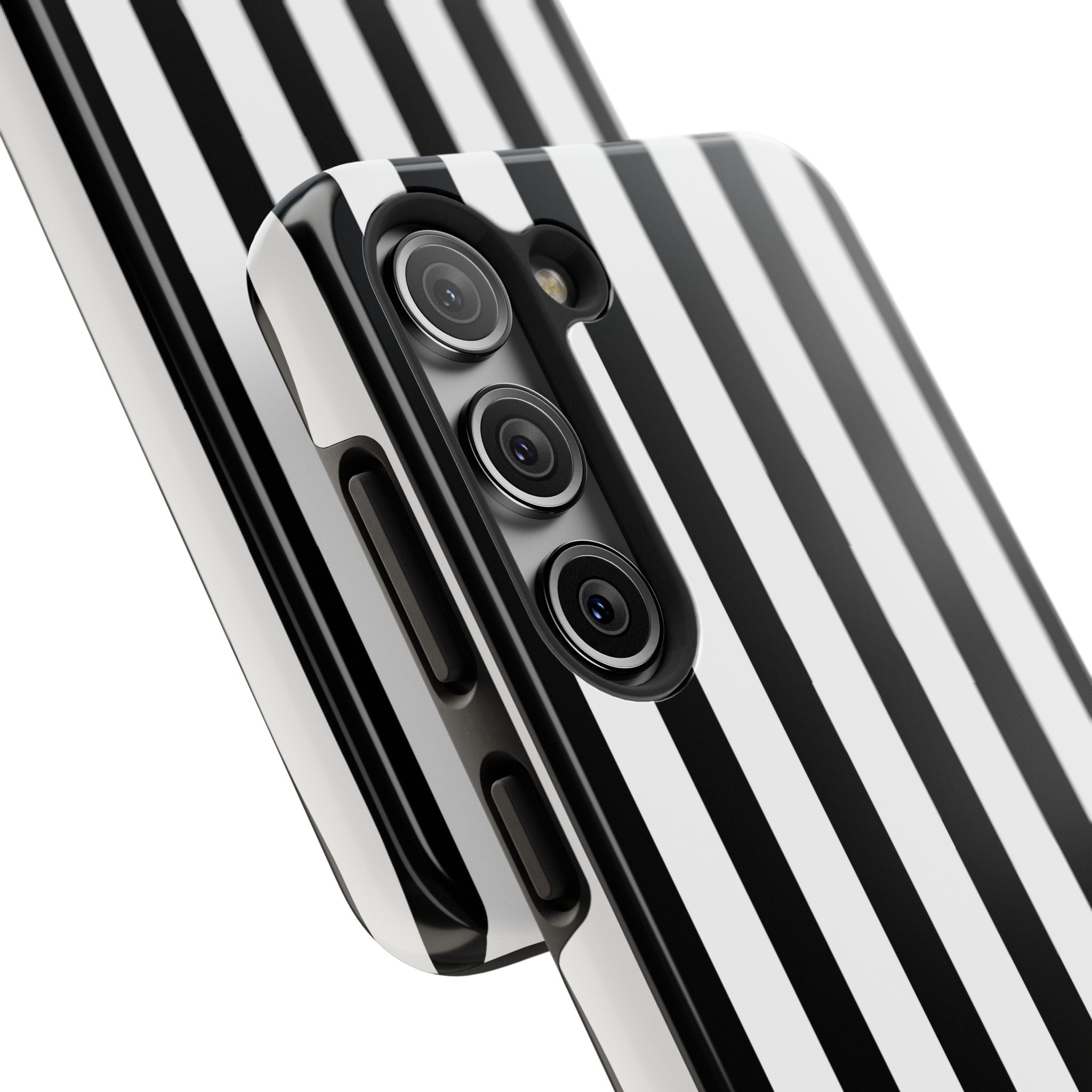 Bold Stripes Samsung Galaxy Case | Black and White