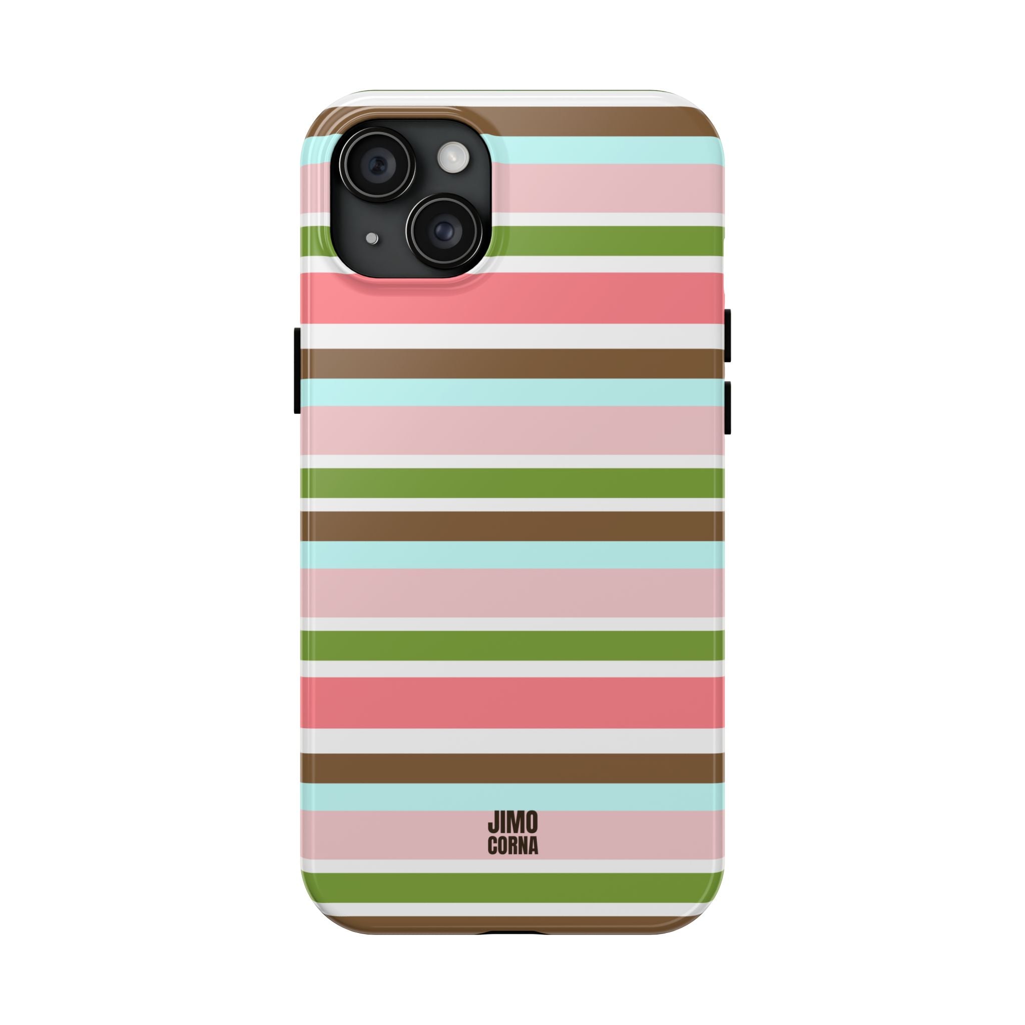 Sweet Candy Stripes iPhone Case