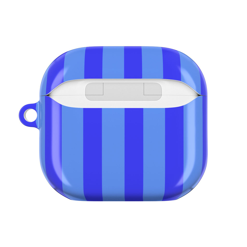 Blueberry Bold Stripes AirPods Case