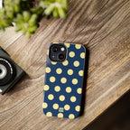 Big Polka Dot | Blue and Cream