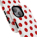 Big Polka Dot | White and Red