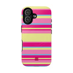 Lemonberry Stripe MagSafe iPhone Case