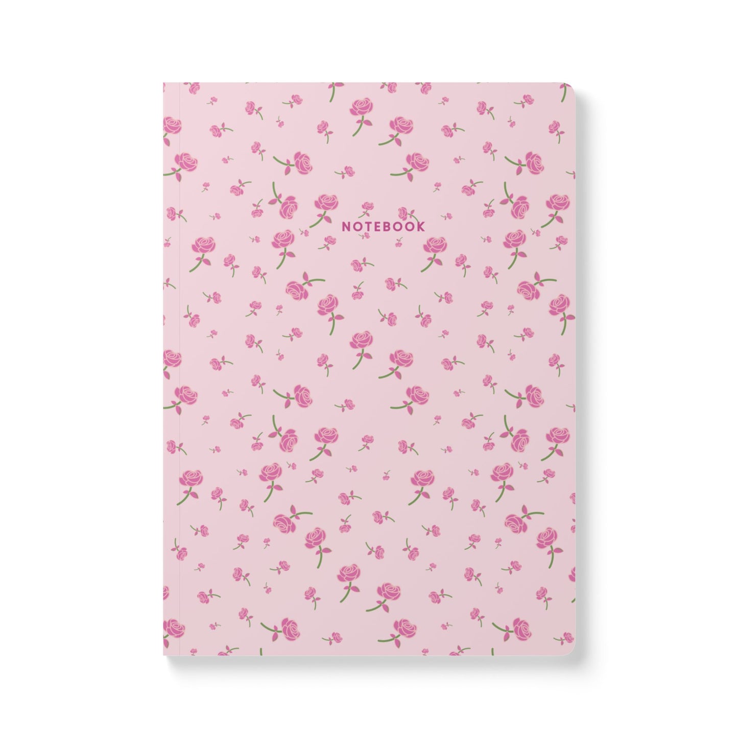 Pink Roses Notebook