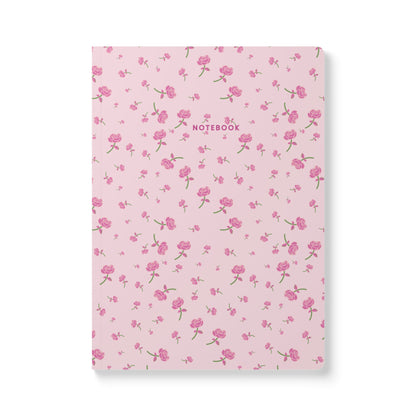 Pink Roses Notebook