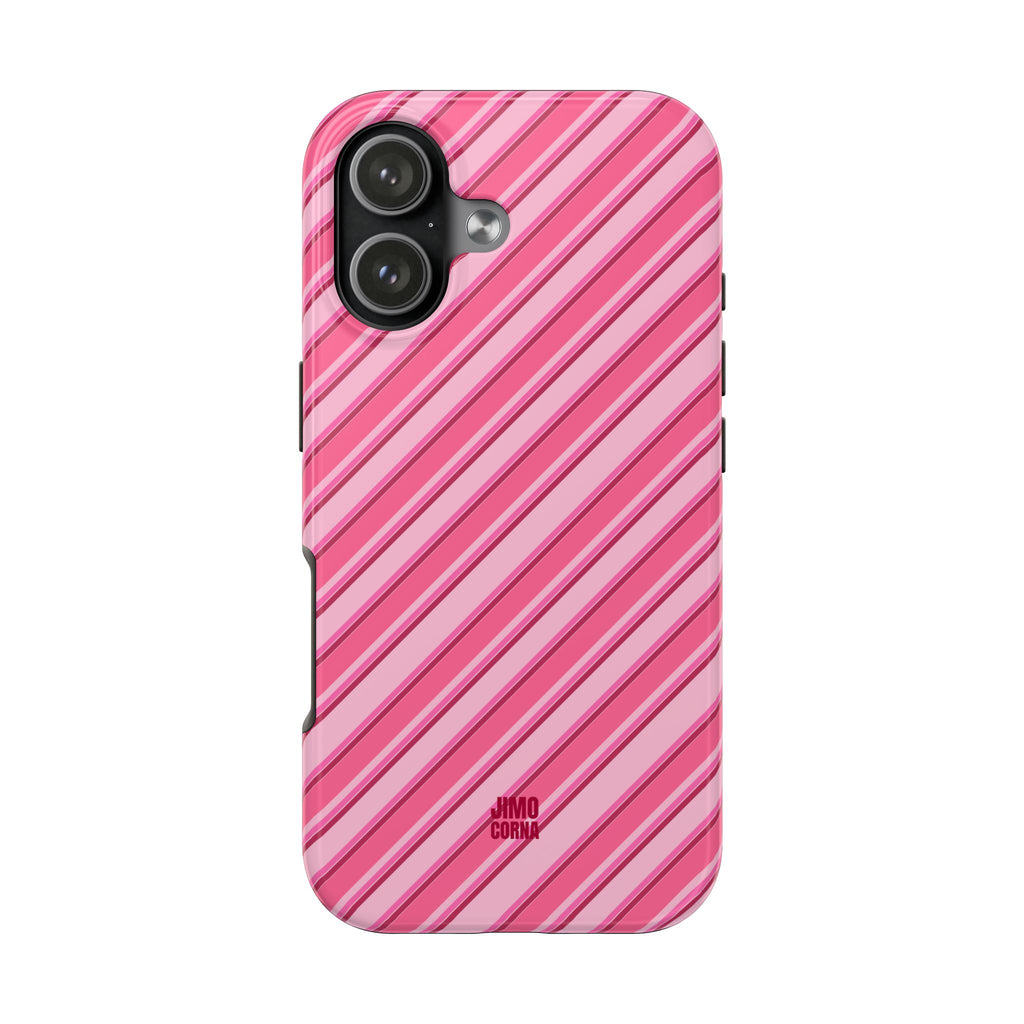 Angelina Stripes | Hot Pink - iPhone Case