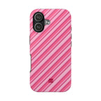 Angelina Stripes | Hot Pink - iPhone Case