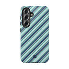 Angelina Stripes | Blue - iPhone Case