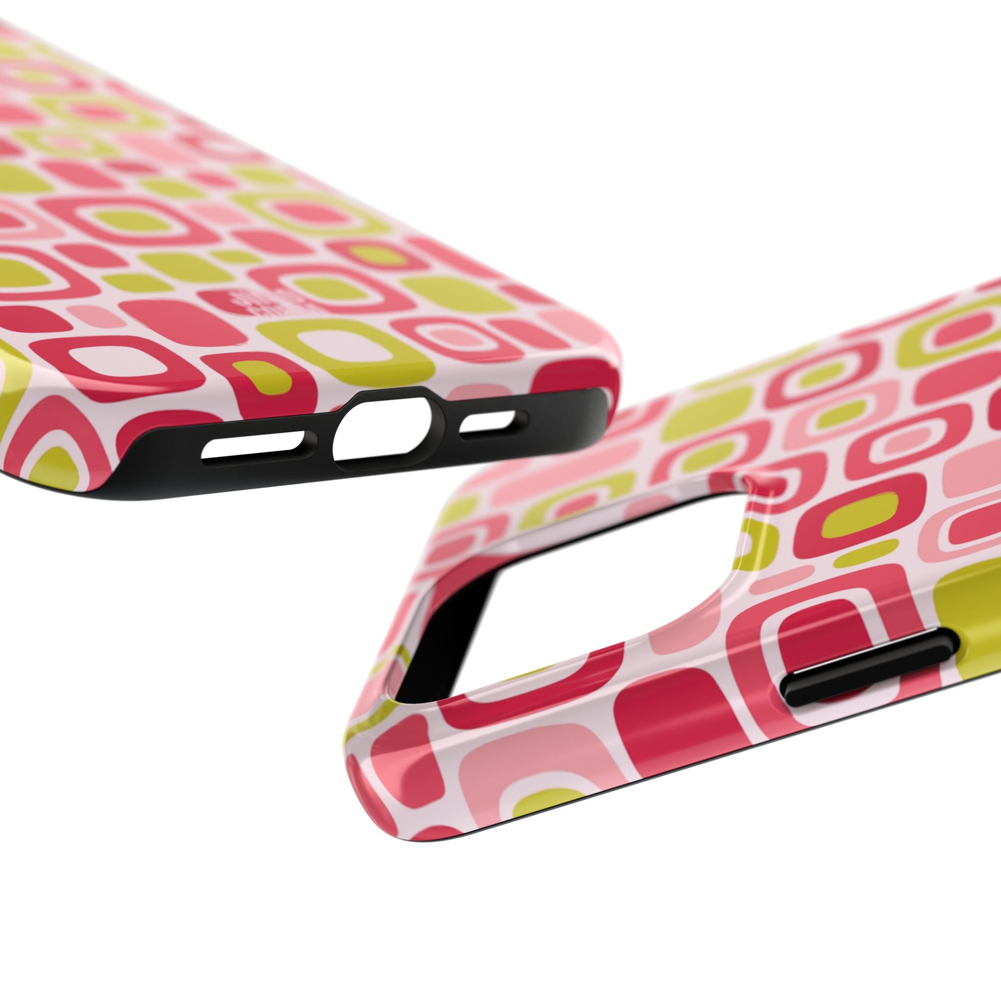Bubble Pop Geometry iPhone Case