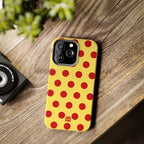 Big Polka Dot | Yellow and Red