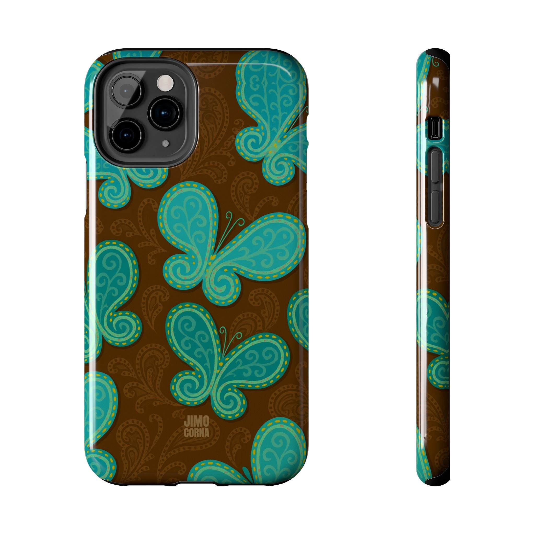 Cocoa Breeze Butterflies iPhone Case