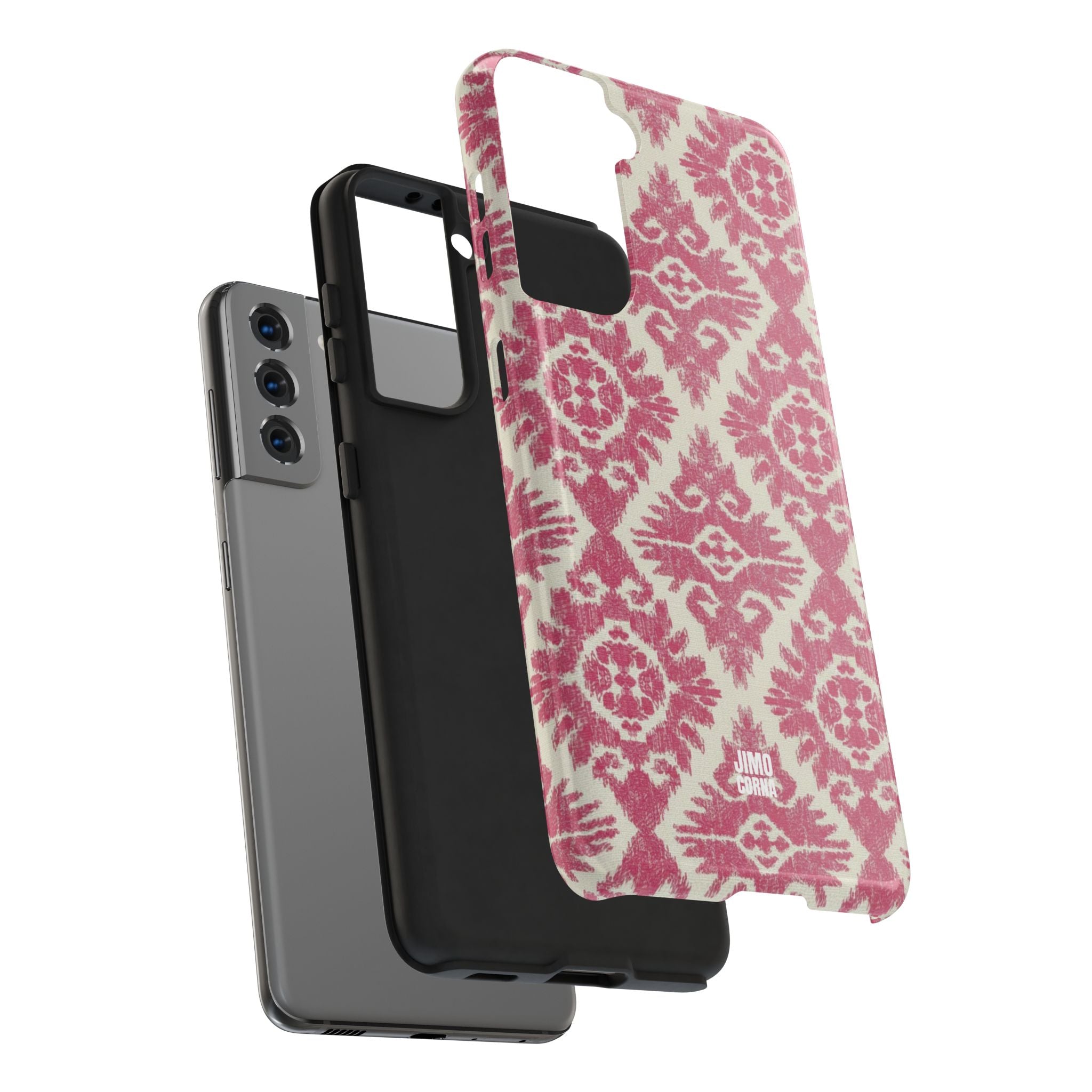 Damask Samsung Galaxy Case | Pink