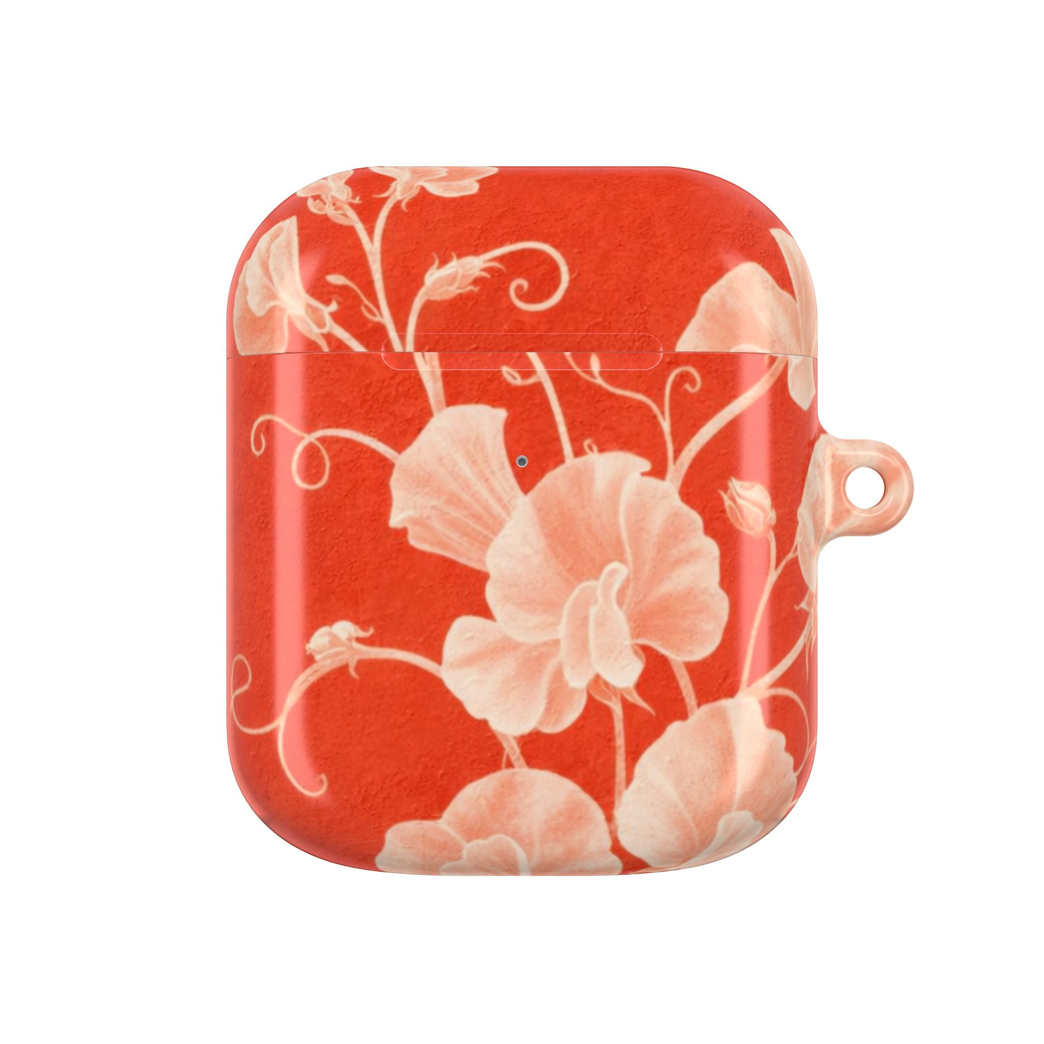 Red Flora AirPods Case