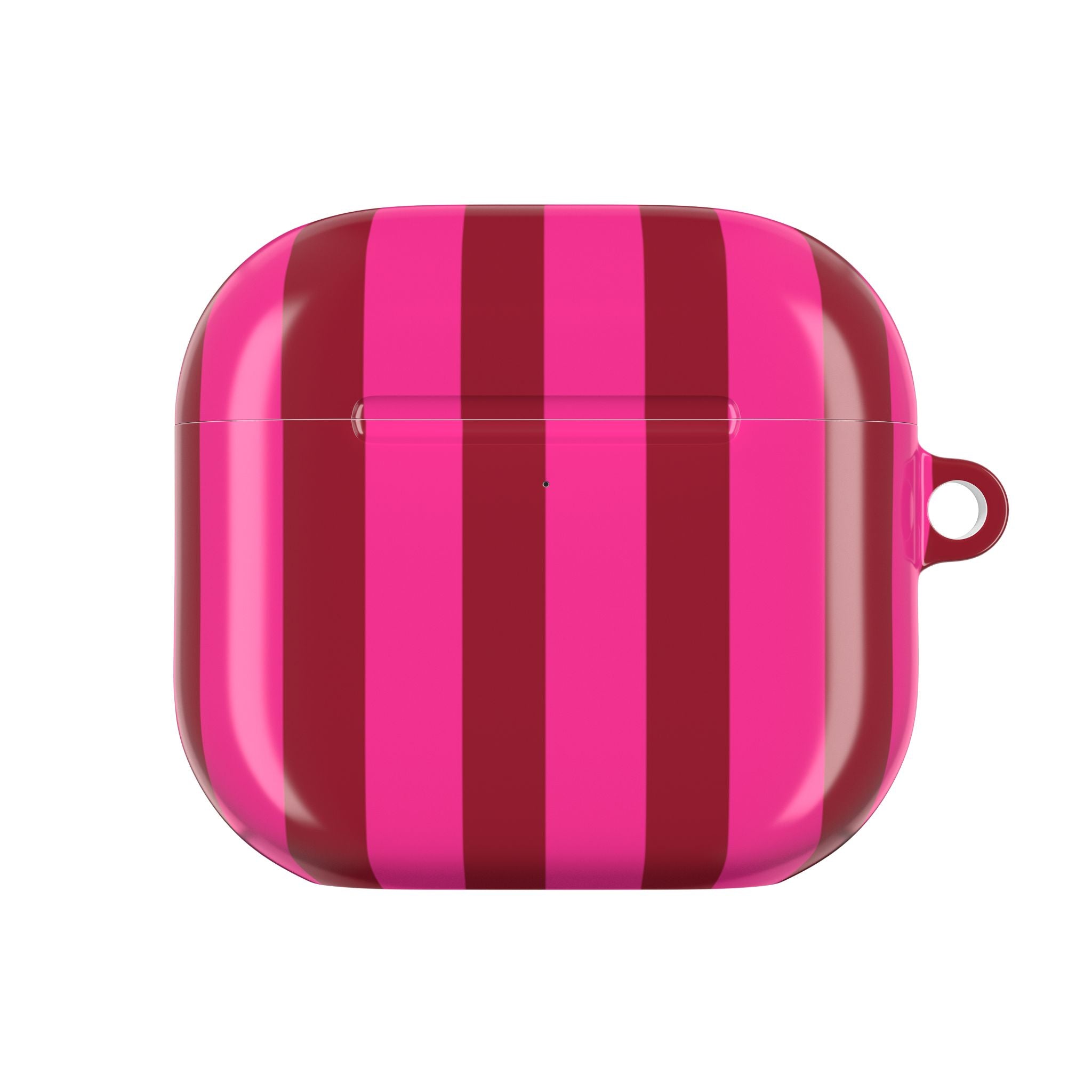 Bold Stripes AirPods Case | Strawberry Burst